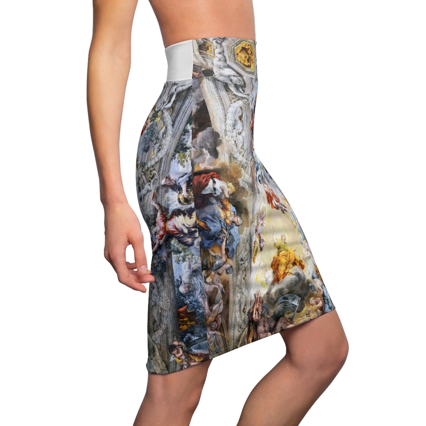 Divine Providence Pencil Skirt