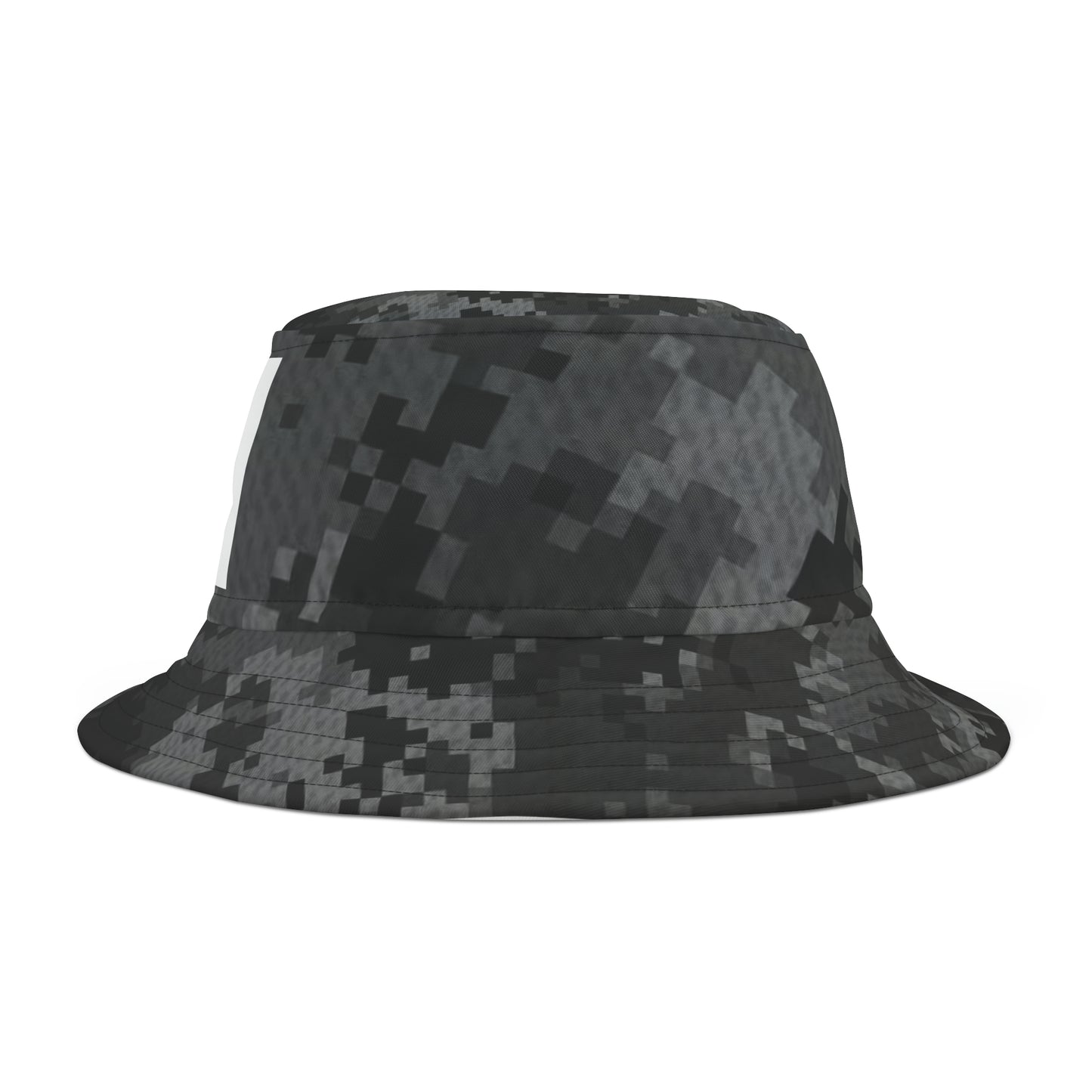 Black Multi Camo Bucket Hat