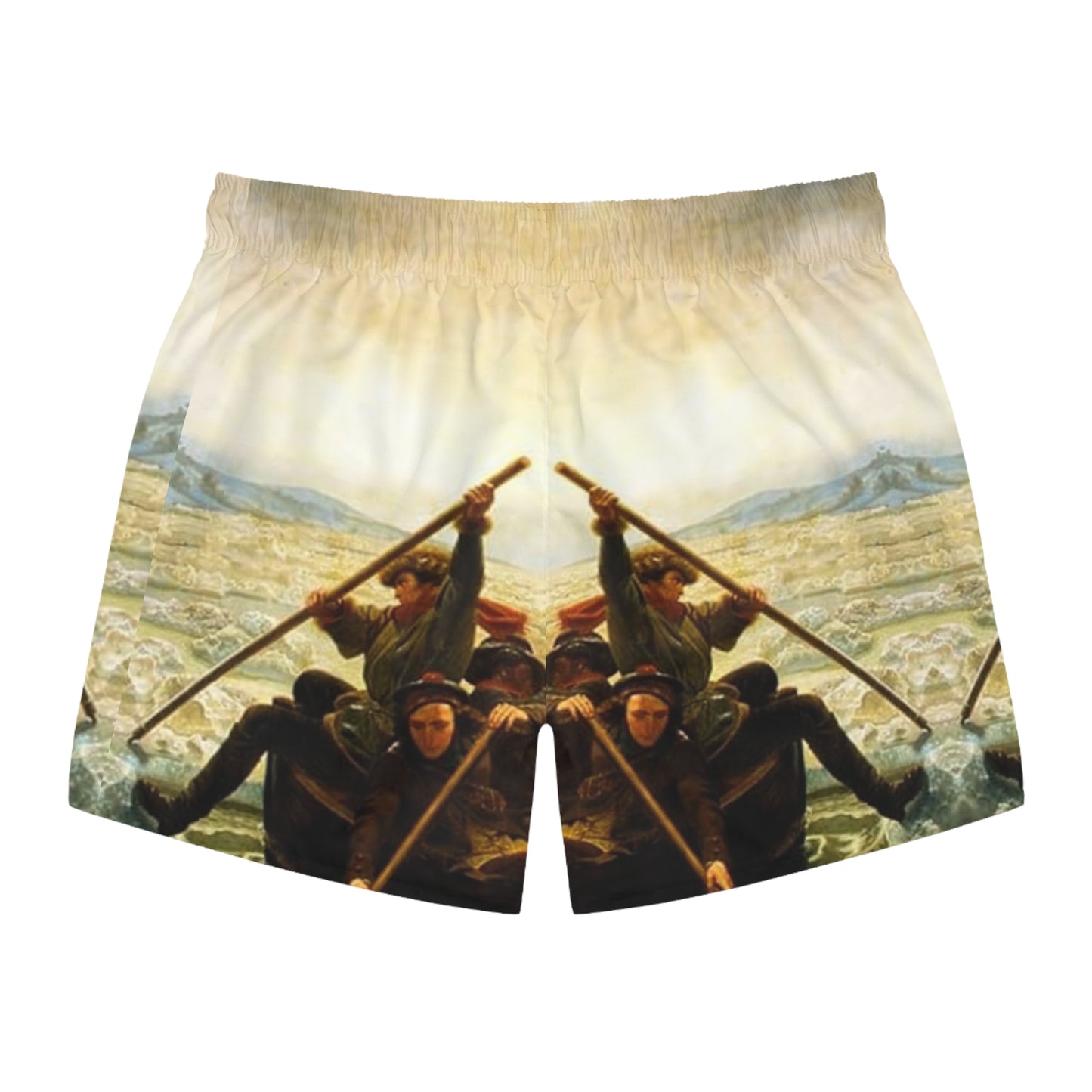 Patriotic Plunge Trunks
