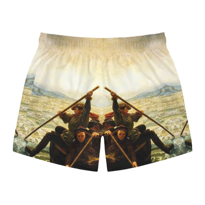 Patriotic Plunge Trunks
