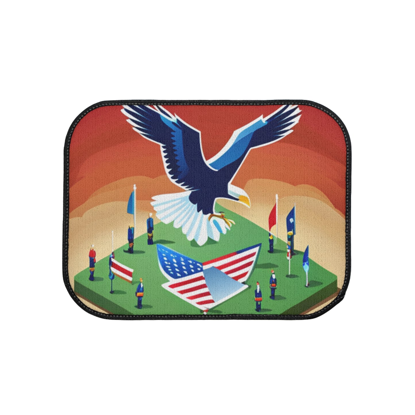 Eagle Car Mat (Isometric)
